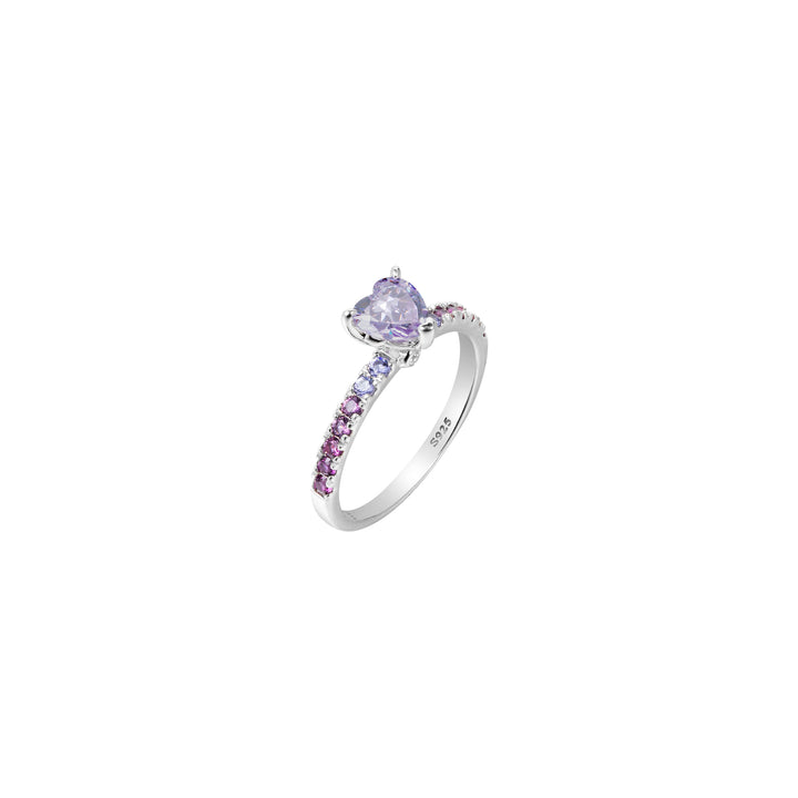 SPRINKLES Pavé Solitaire Ring