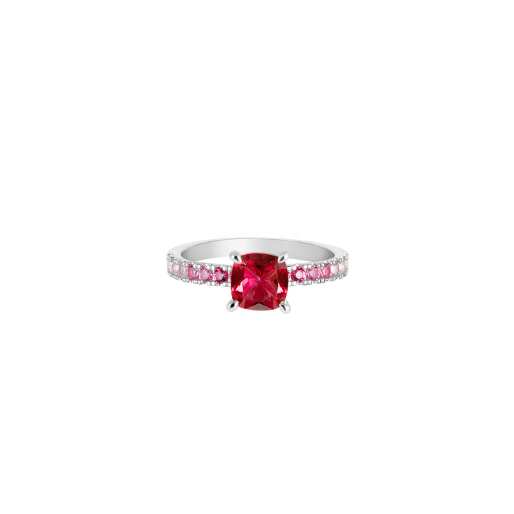 SPRINKLES Pavé Solitaire Ring