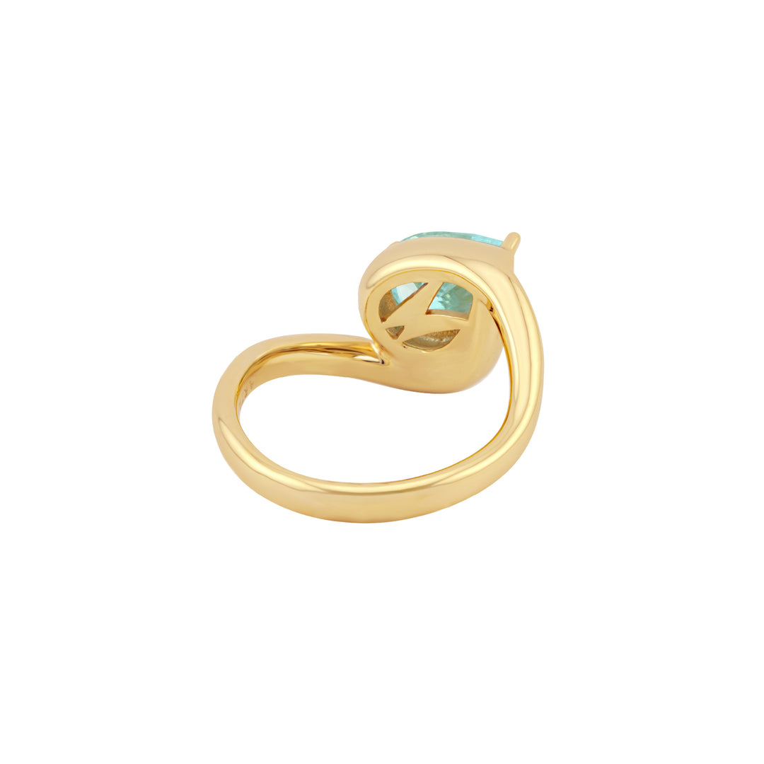 SIERRA Contour Pear-shaped Solitaire Ring - ARTĒ Madrid