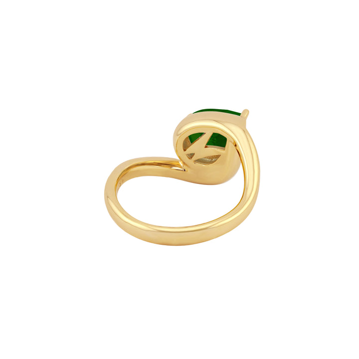 SIERRA Contour Pear-shaped Solitaire Ring - ARTĒ Madrid
