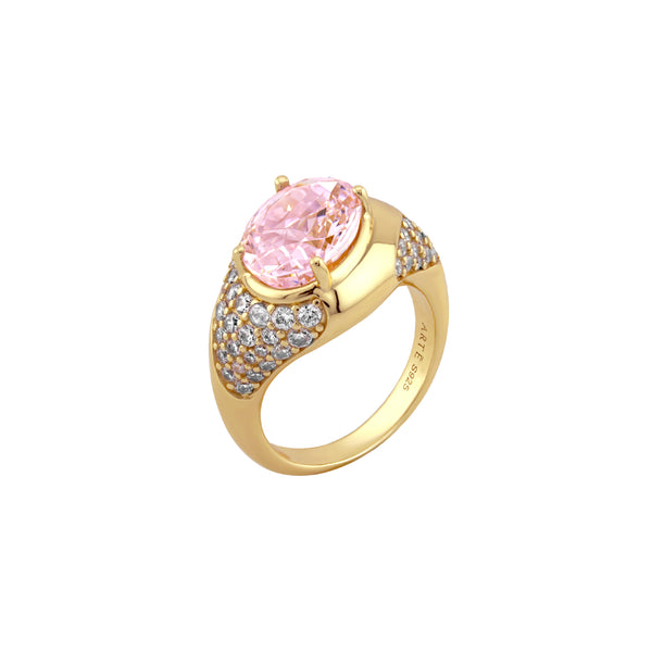 SIERRA Pavé Contour Statement Ring - ARTĒ Madrid