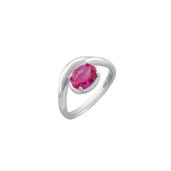 SIERRA Contour Oval Solitaire Ring - ARTĒ Madrid