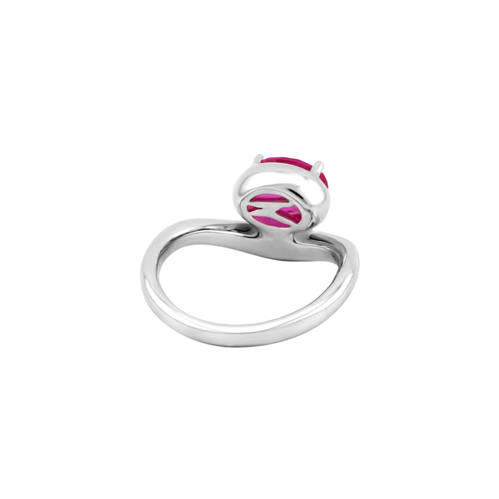 SIERRA Contour Oval Solitaire Ring - ARTĒ Madrid