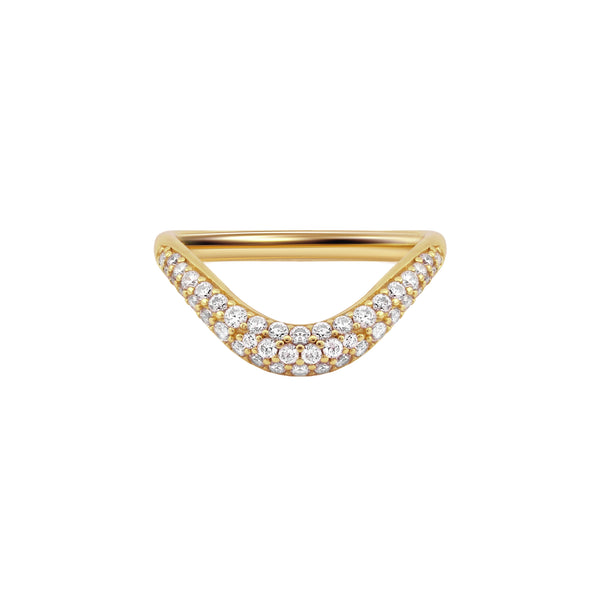 SIERRA Pavé Contour Nesting Ring - ARTĒ Madrid