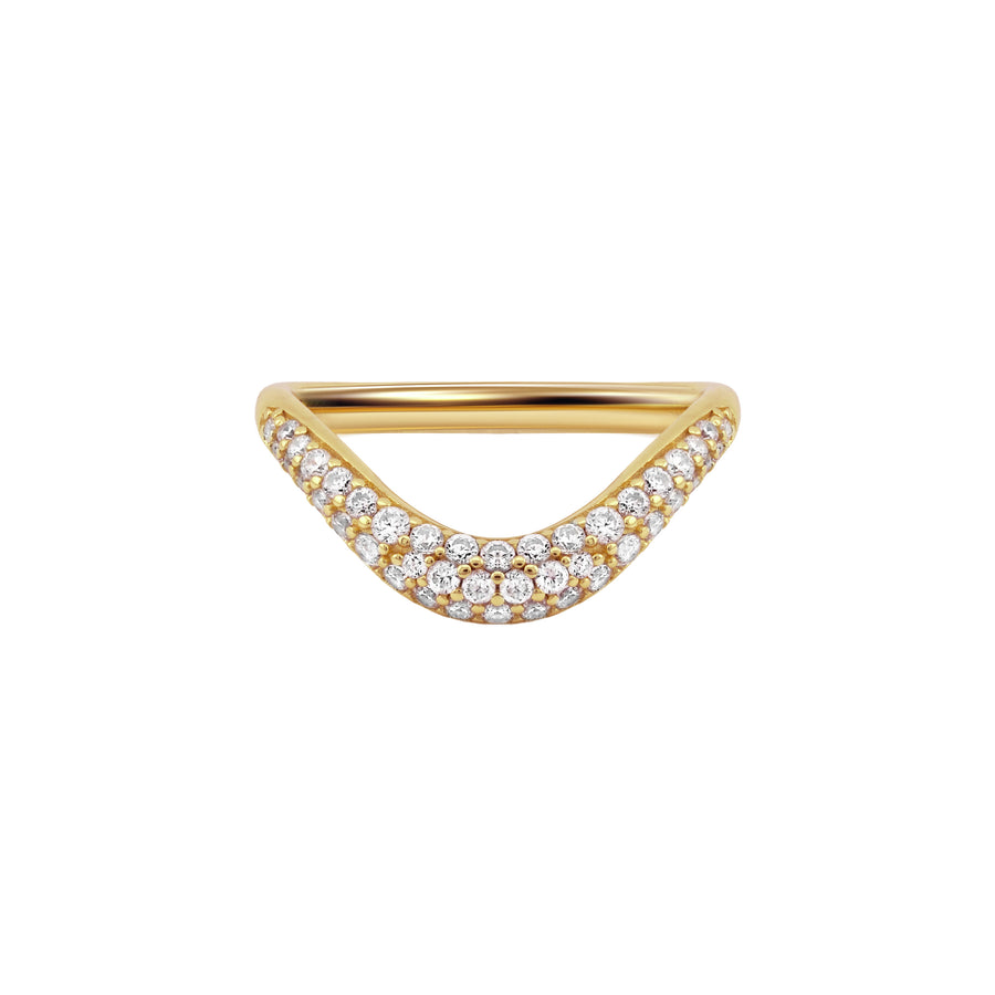 SIERRA Pavé Contour Nesting Ring - ARTĒ Madrid