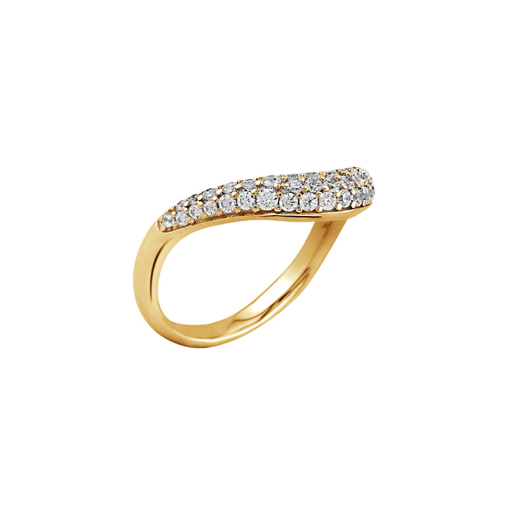 SIERRA Pavé Contour Nesting Ring - ARTĒ Madrid