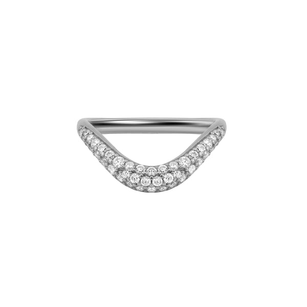 SIERRA Pavé Contour Nesting Ring - ARTĒ Madrid