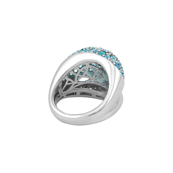 SIERRA Pavé Open Dome Ring - ARTĒ Madrid