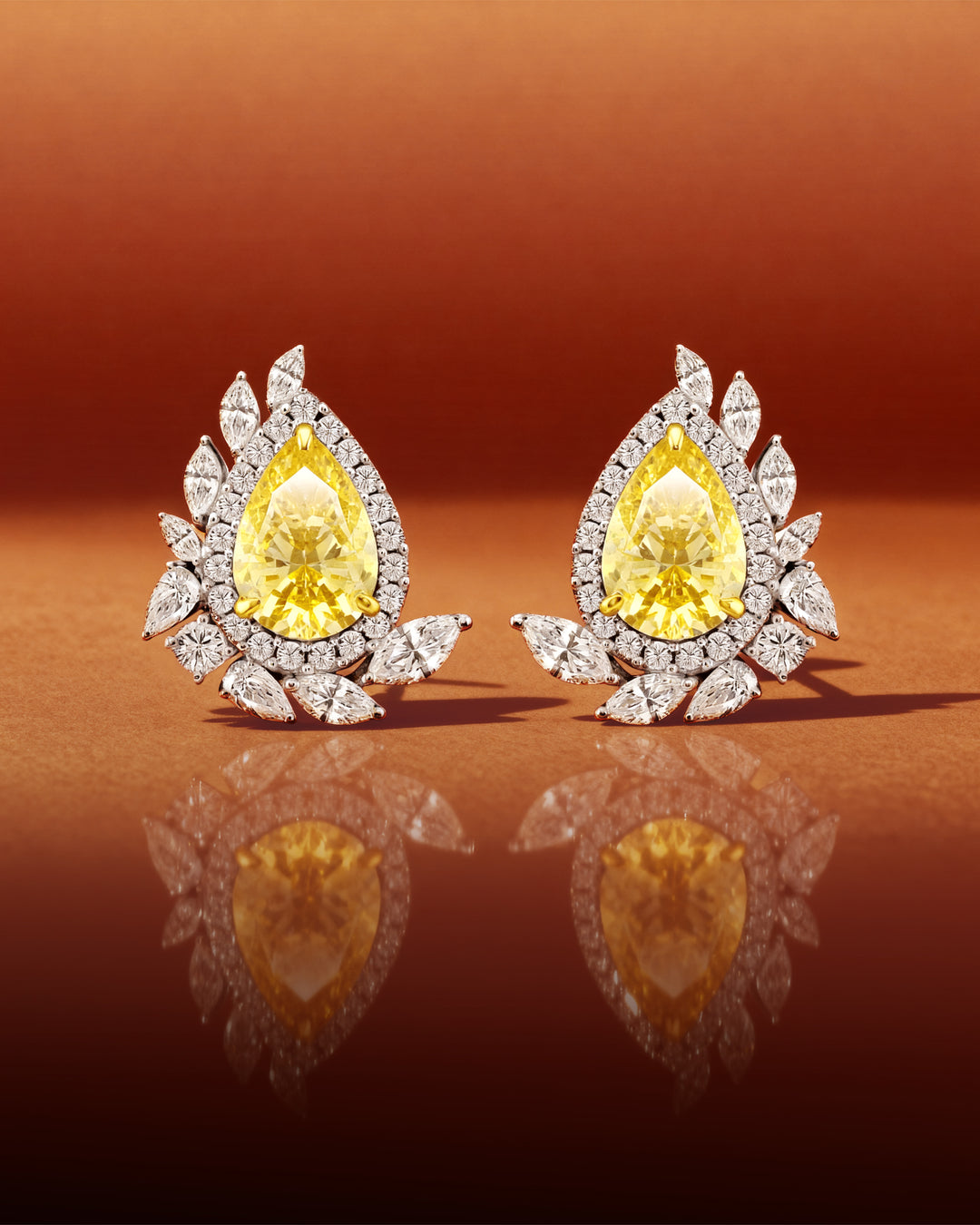 CASA REAL Imperial Statement Earrings