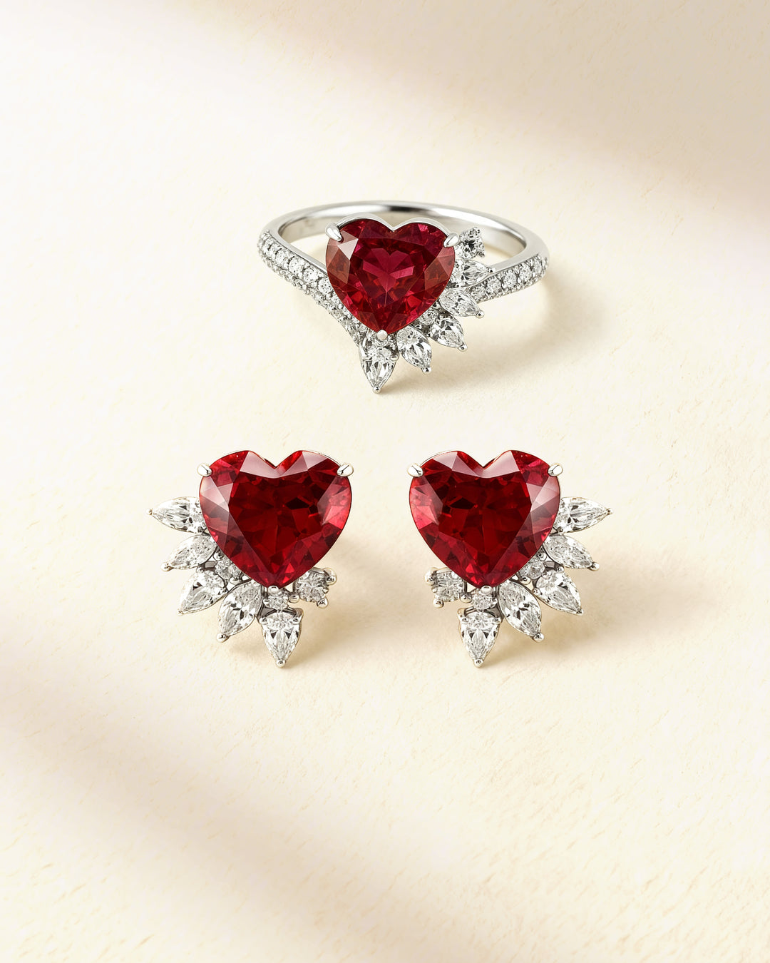 CASA REAL Insignia Heart Statement Ring