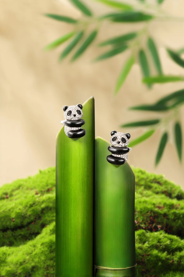 Puffy Panda Ear Cuff (Right) - ARTĒ Madrid