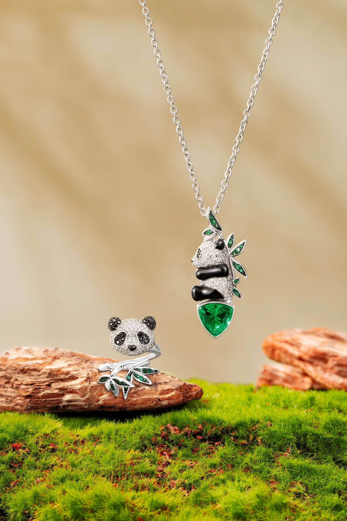 Pandi Rind Puffy Panda Ring
