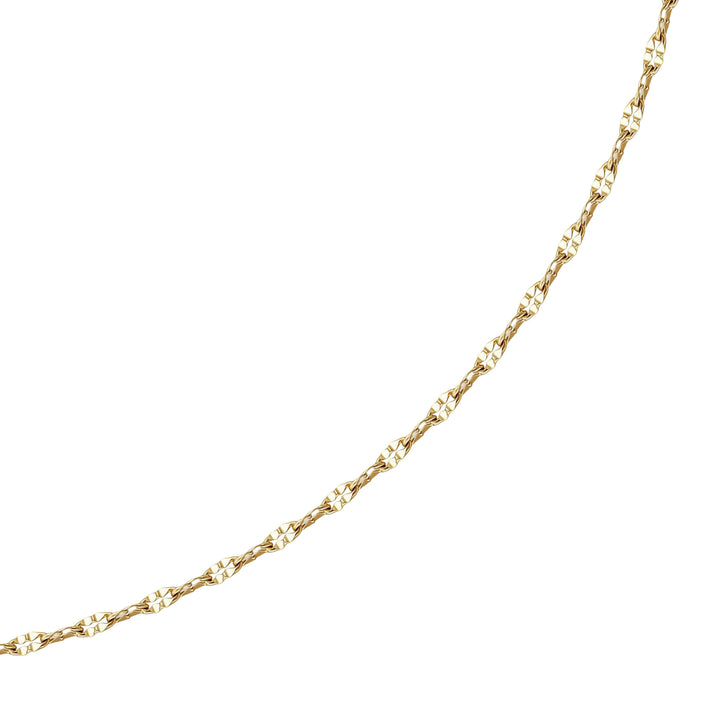 Stainless Steel Chain Necklace - Gold (45cm)
