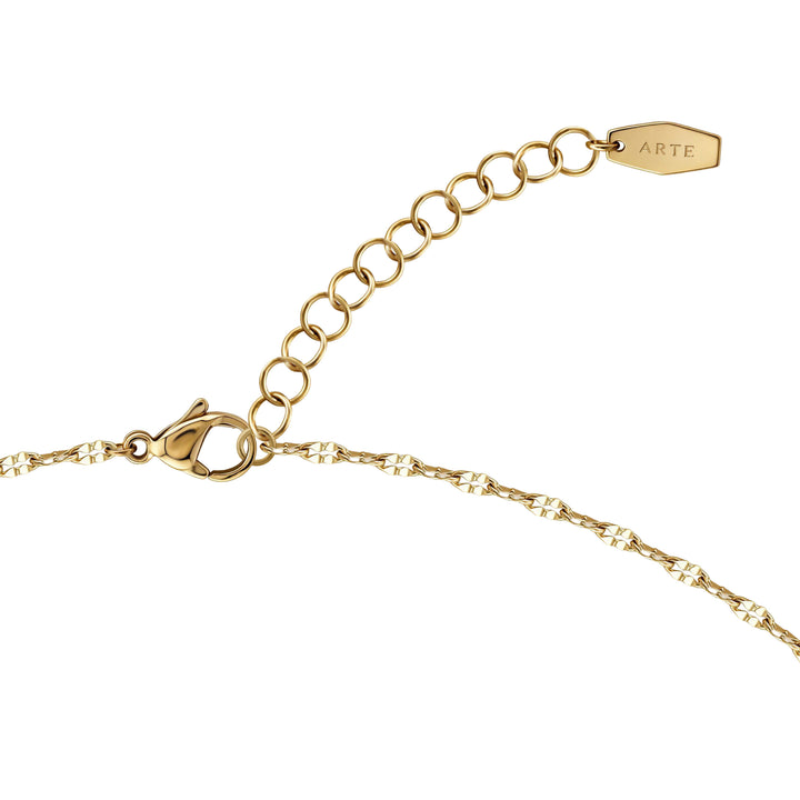 Stainless Steel Chain Necklace - Gold (45cm)