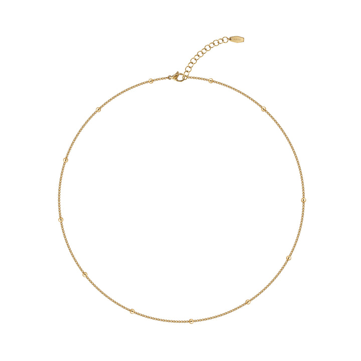 Stainless Steel Chain Necklace - Gold (45cm)