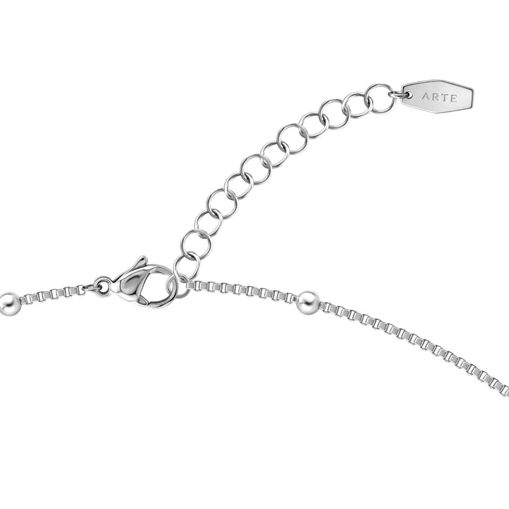 Stainless Steel Chain Necklace - Silver (45cm)
