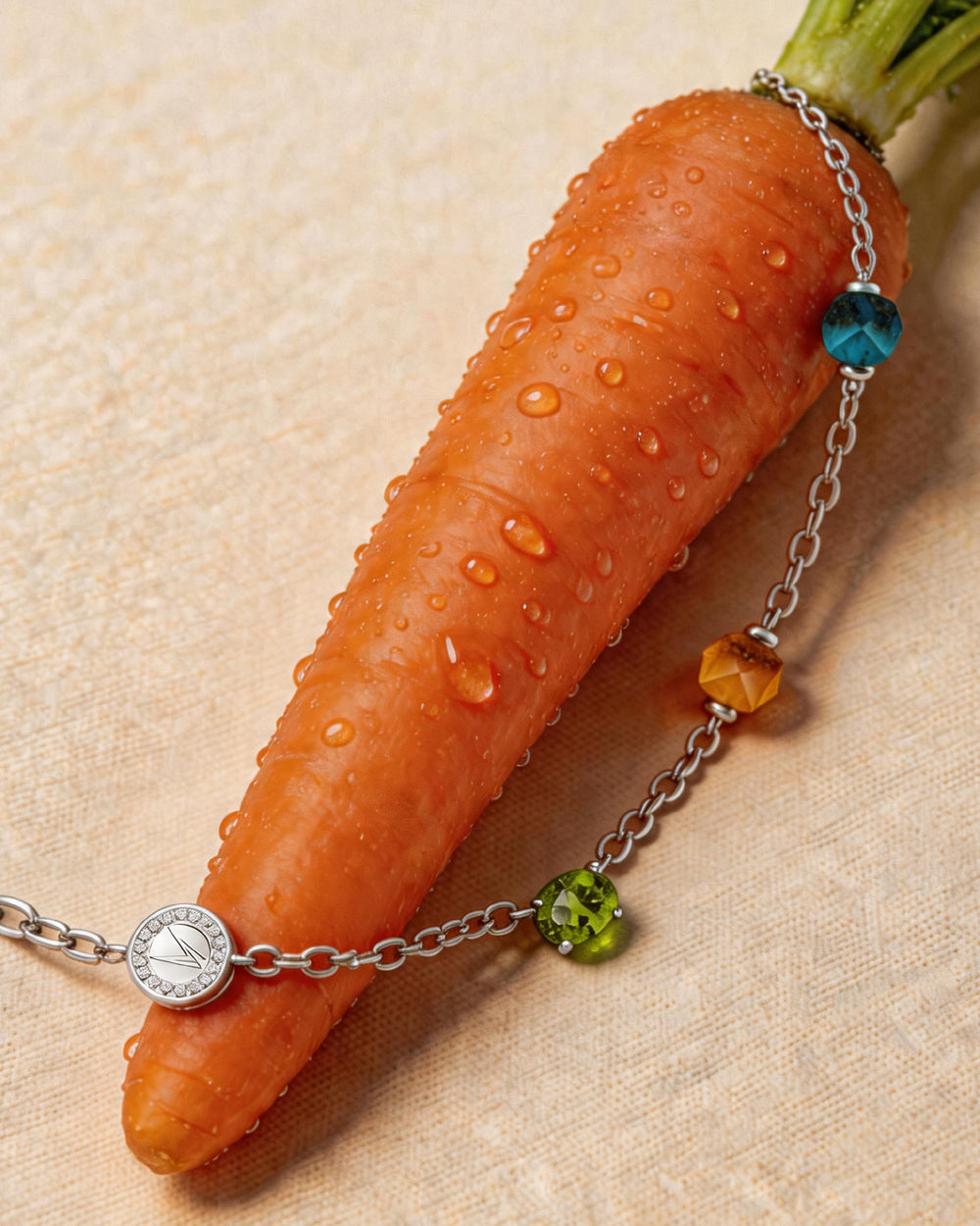 Beads of Gratitude Necklace - Peridot Green - ART? Madrid