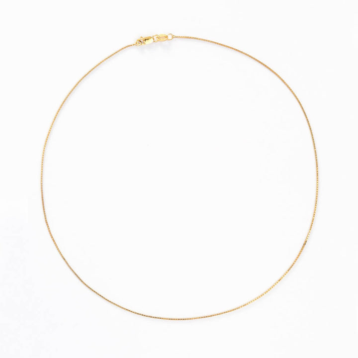 Box Chain Necklace (2 Colors | 43cm)