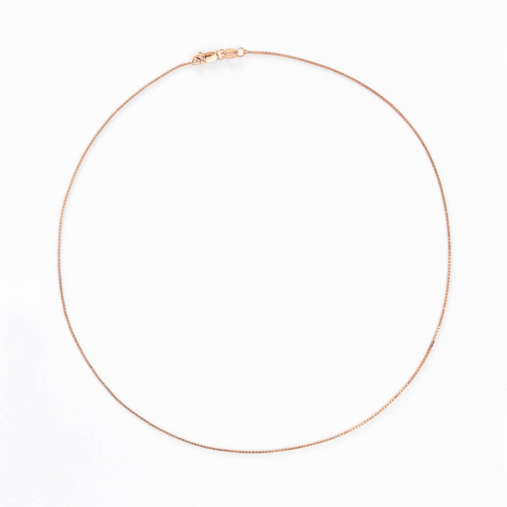 Box Chain Necklace (2 Colors | 43cm)