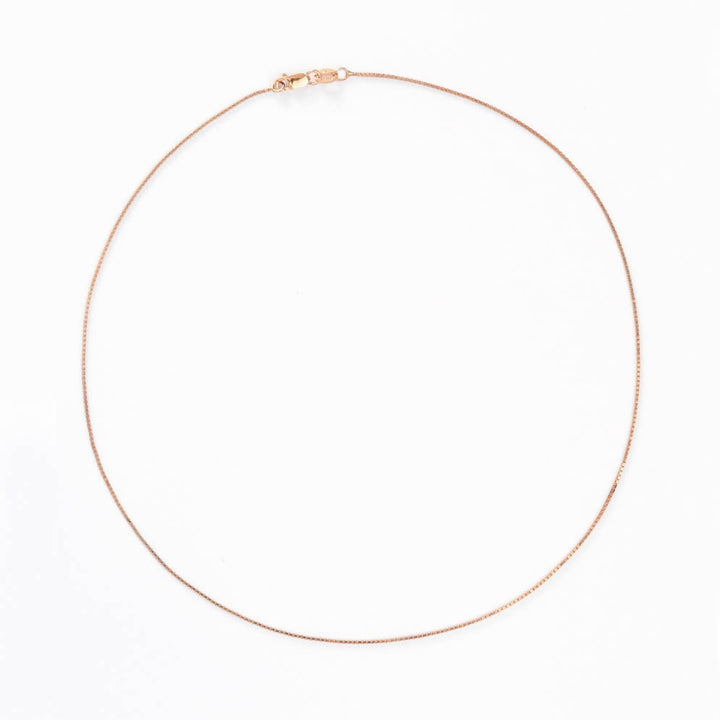 Box Chain Necklace (2 Colors | 43cm)