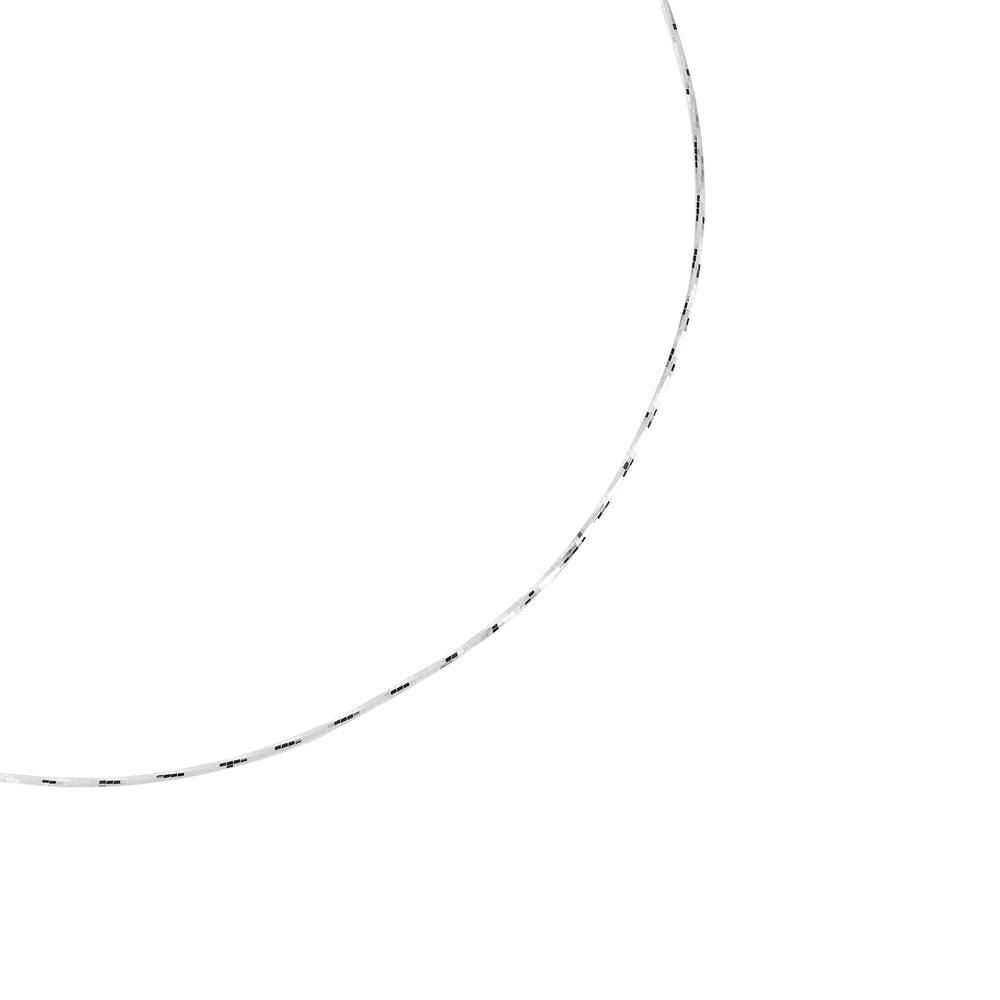 Silver Chain Necklace (45cm) - ARTĒ Madrid