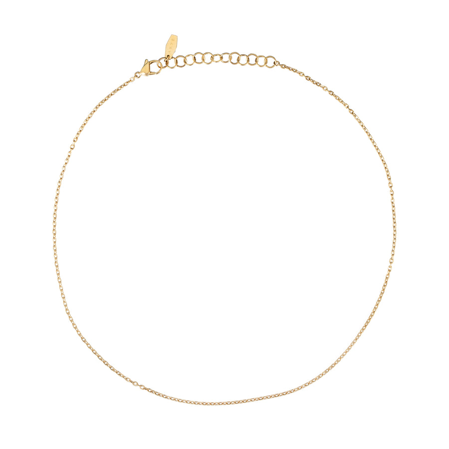 Silver Chain Necklace (44cm) - ARTĒ Madrid