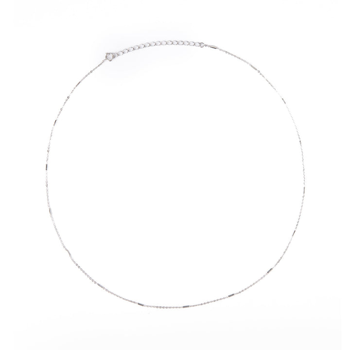 Silver Chain Necklace - ARTĒ Madrid