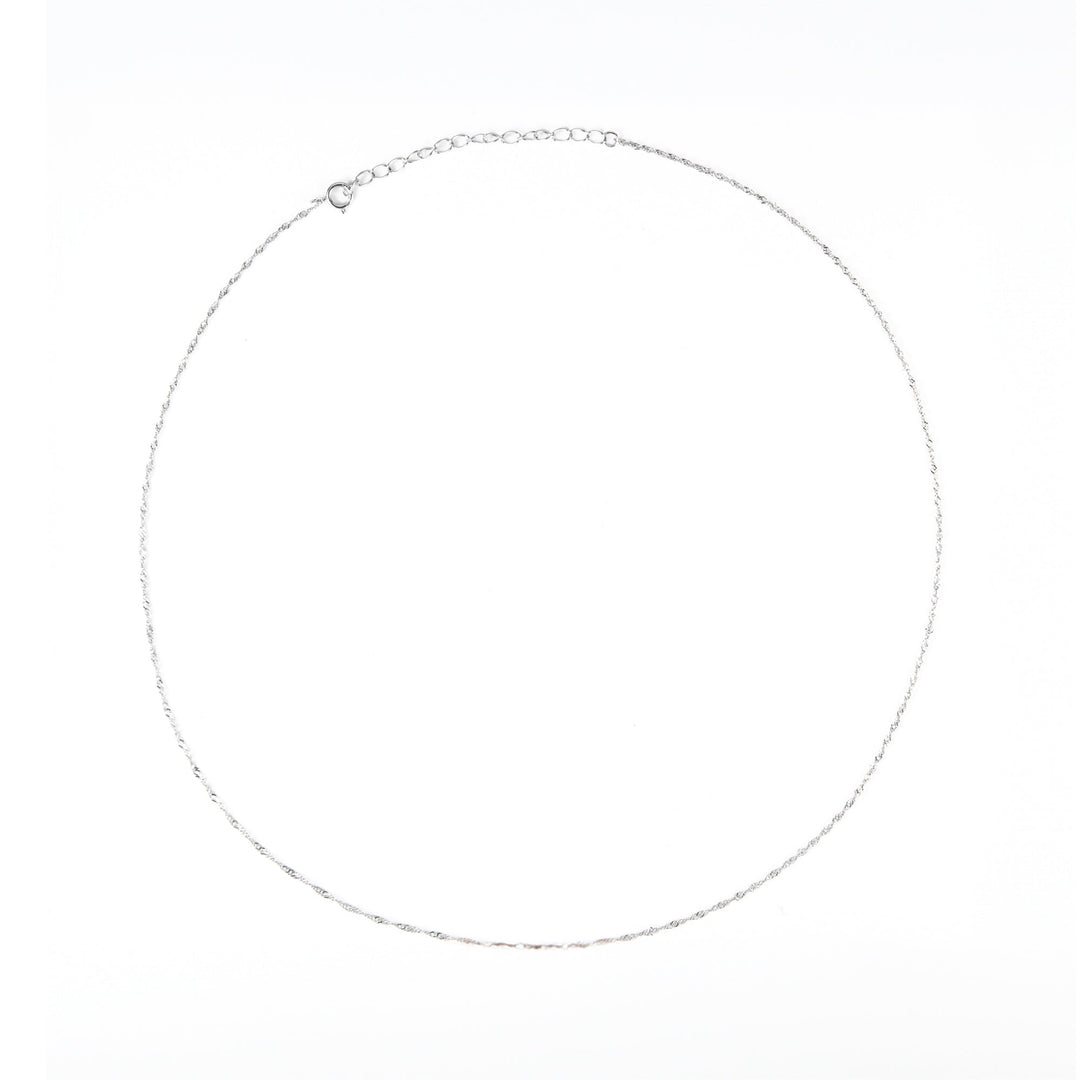 Silver Chain Necklace - ARTĒ Madrid