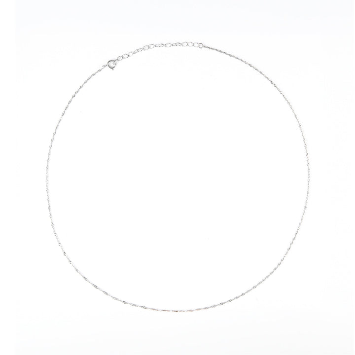Silver Chain Necklace - ARTĒ Madrid