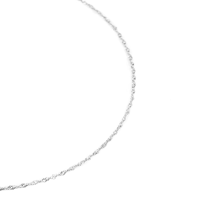 Silver Chain Necklace - ARTĒ Madrid