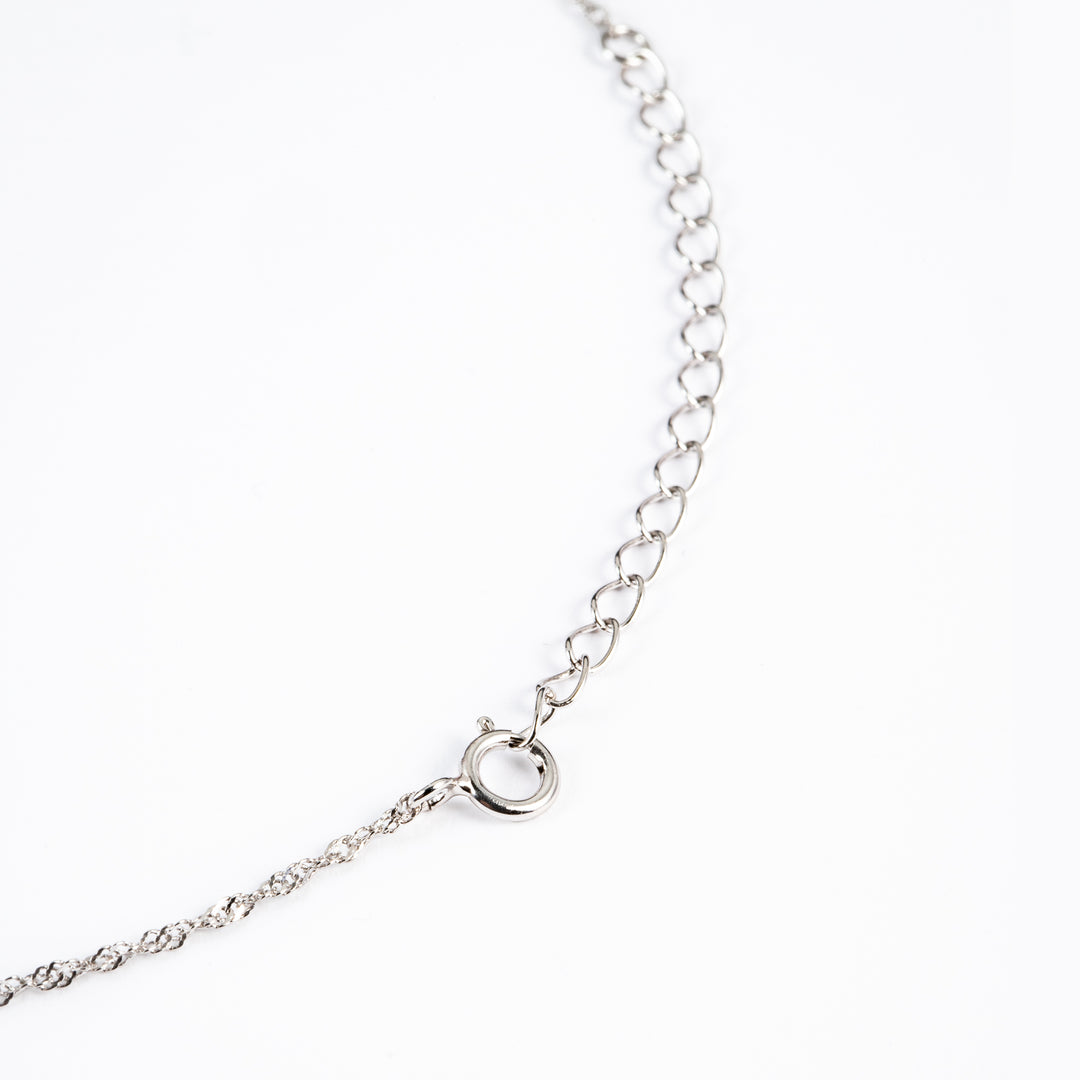 Silver Chain Necklace - ARTĒ Madrid