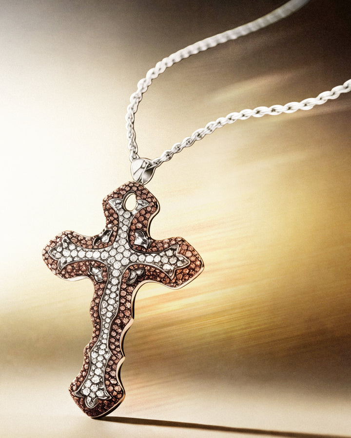 CRUZ Gothic Cross Pendant Necklace