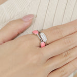TOGGLE Pavé Pillow Dome Ring