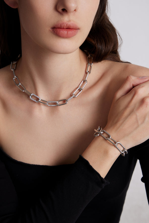 TOGGLE Chunky Link Bracelet - ARTĒ Madrid