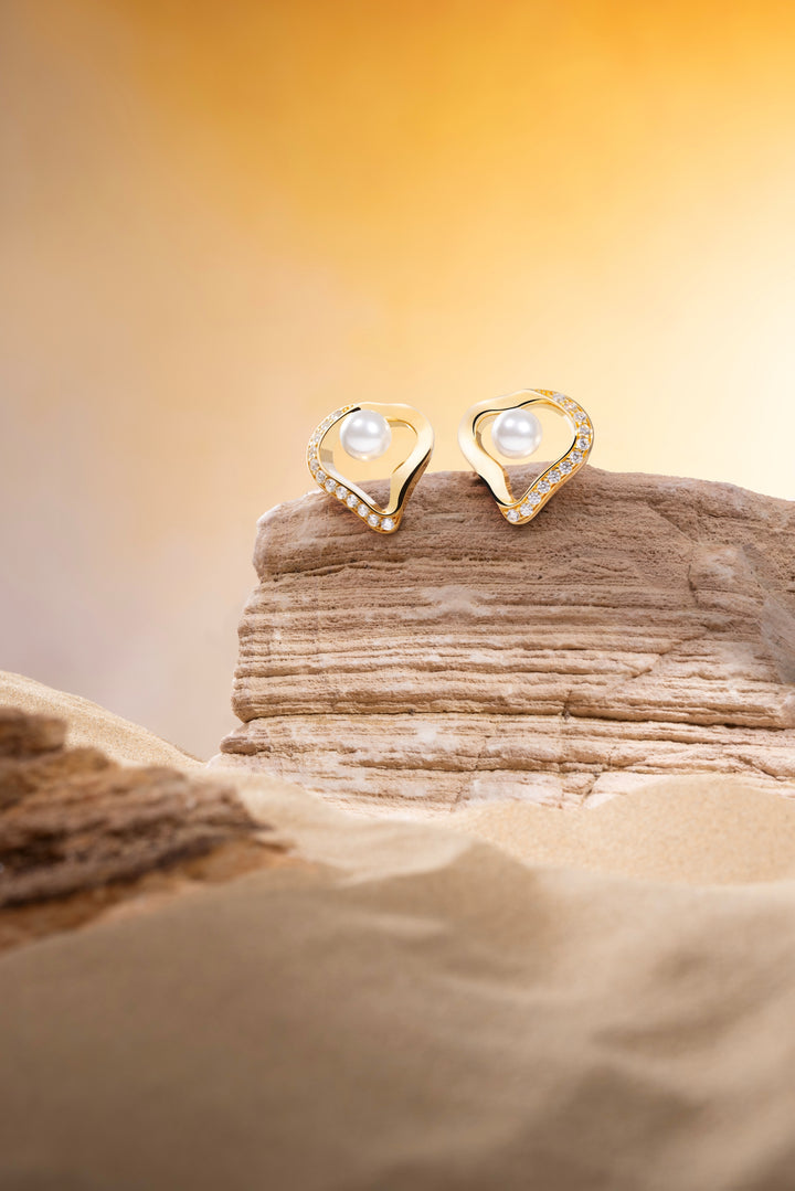 Seaside Treasures Serenade Stud Earrings - ARTĒ Madrid