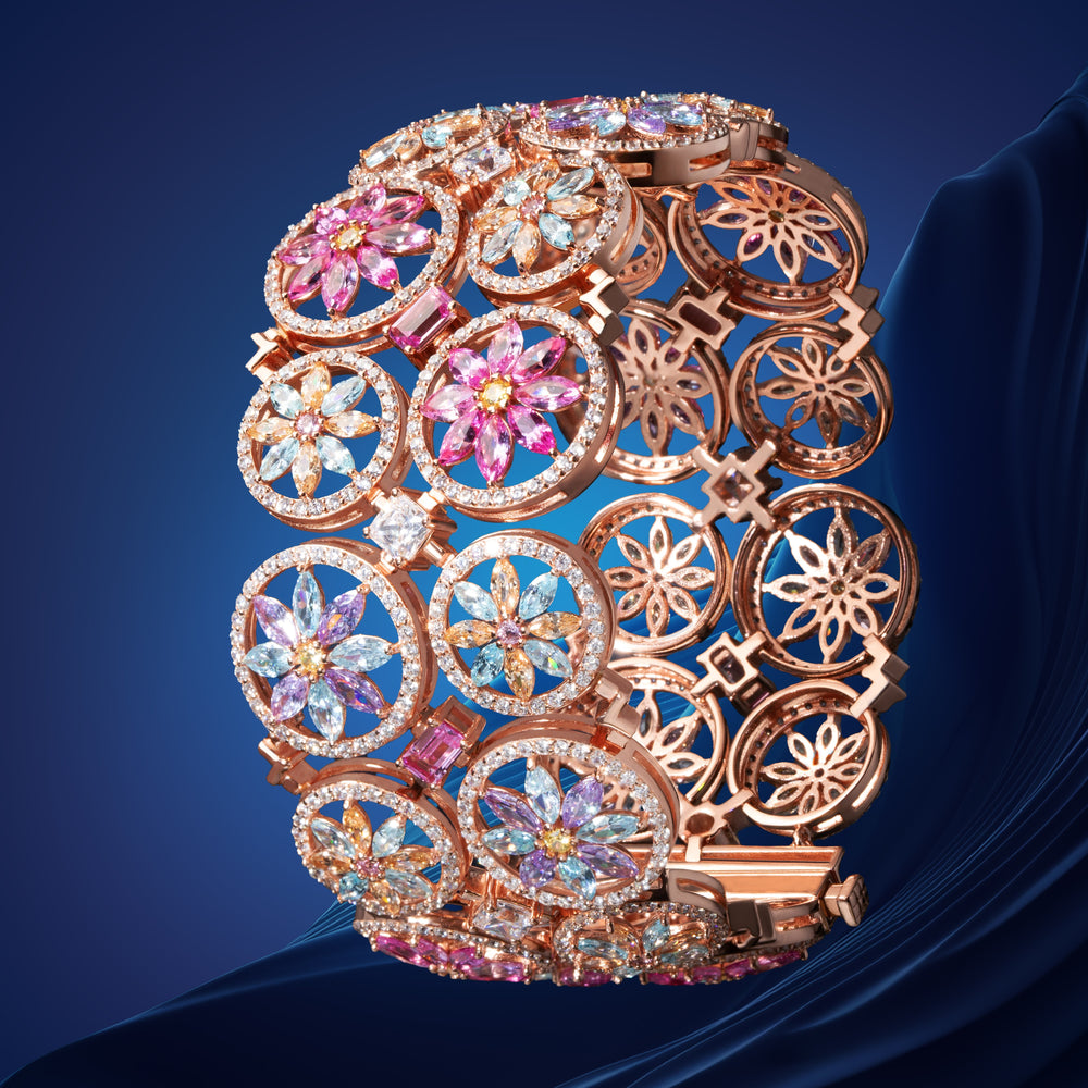 The Masterpieces Rosetón Wide Bracelet - ARTĒ Madrid