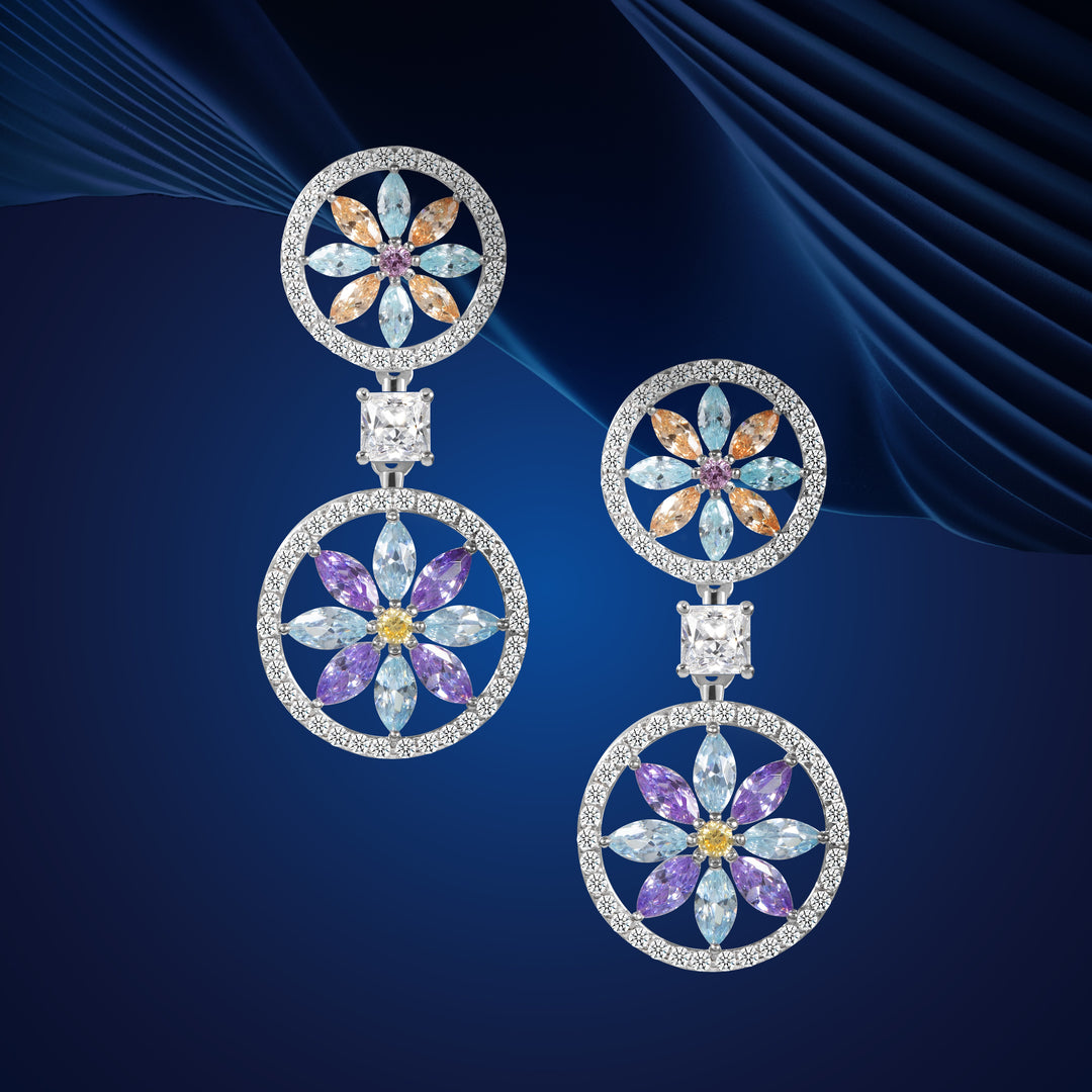 The Masterpieces Rosetón Drop Earrings - ARTĒ Madrid