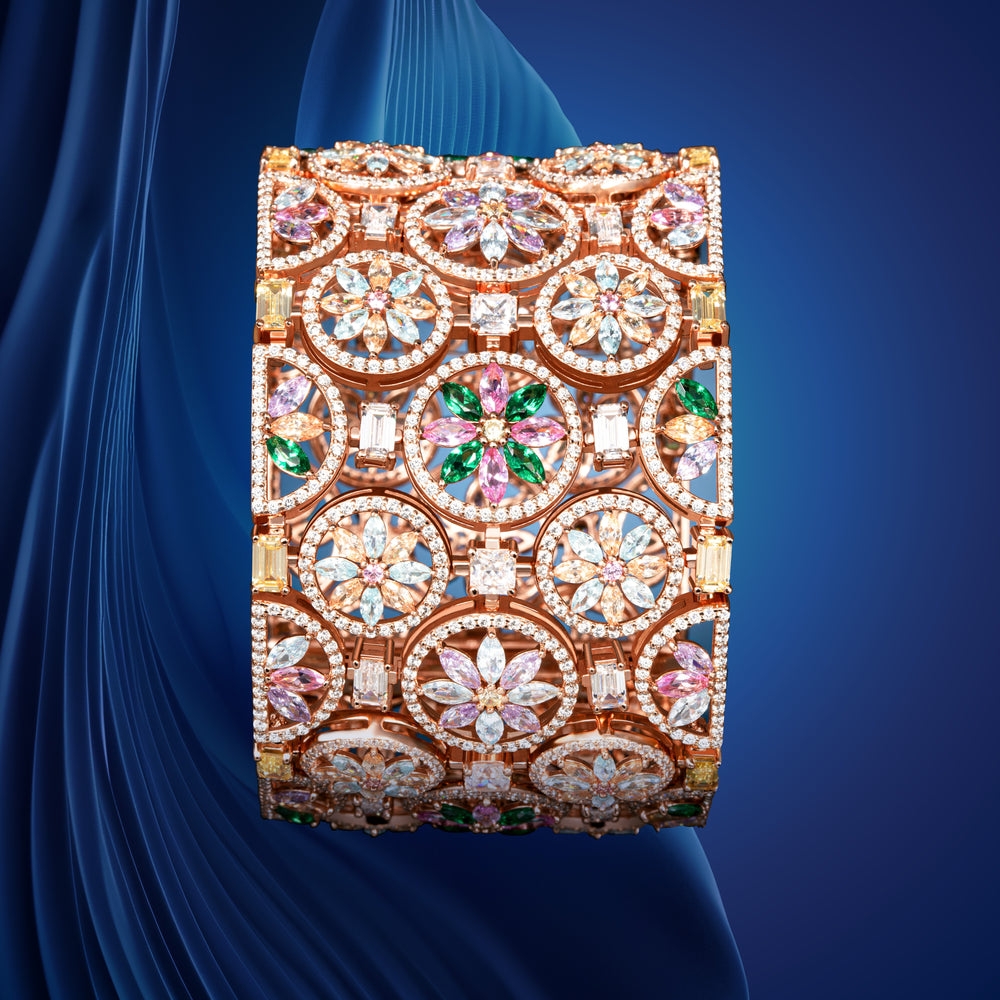 The Masterpieces Rosetón Wide Bracelet - ARTĒ Madrid