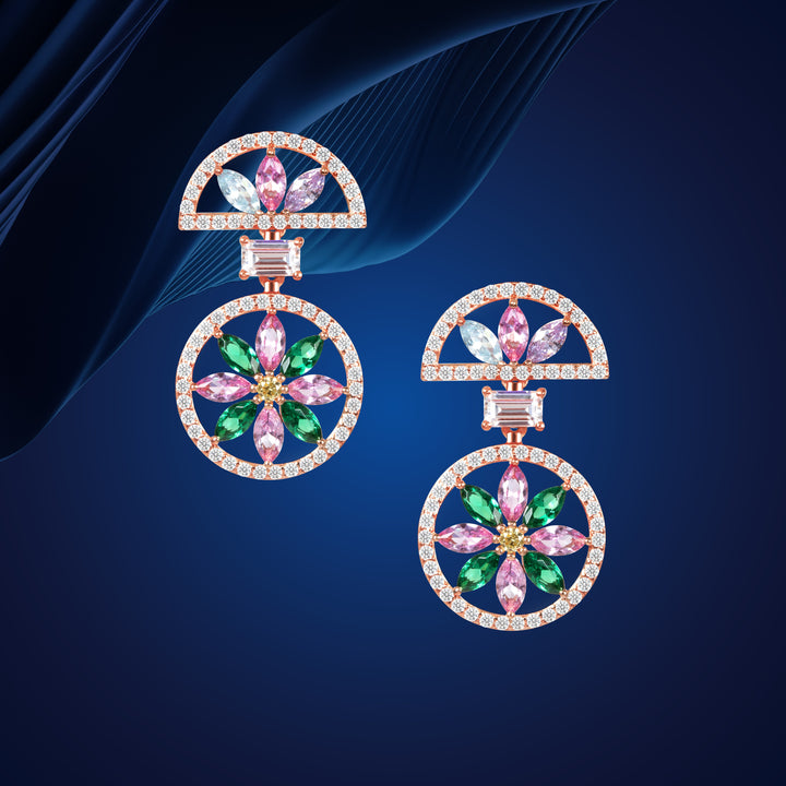 The Masterpieces Rosetón Drop Earrings - ARTĒ Madrid