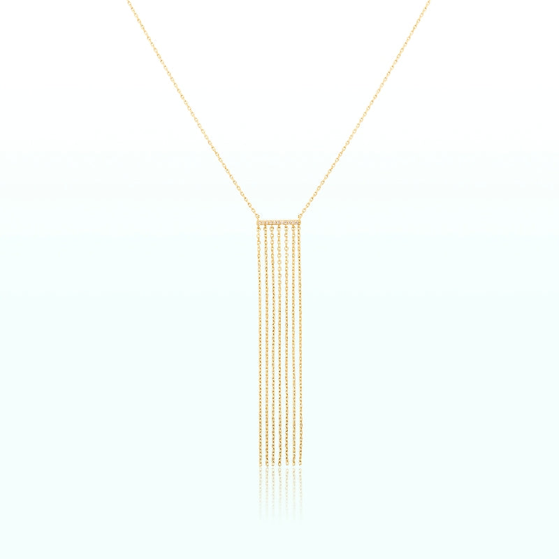 Dainty Fringe Necklace - ARTE Madrid