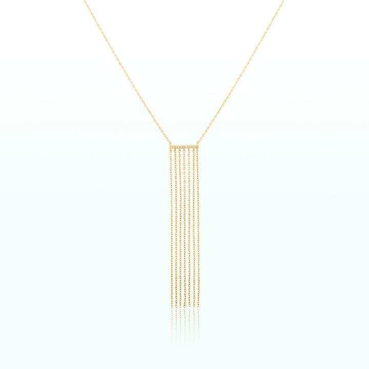 Dainty Fringe Necklace - ARTE Madrid