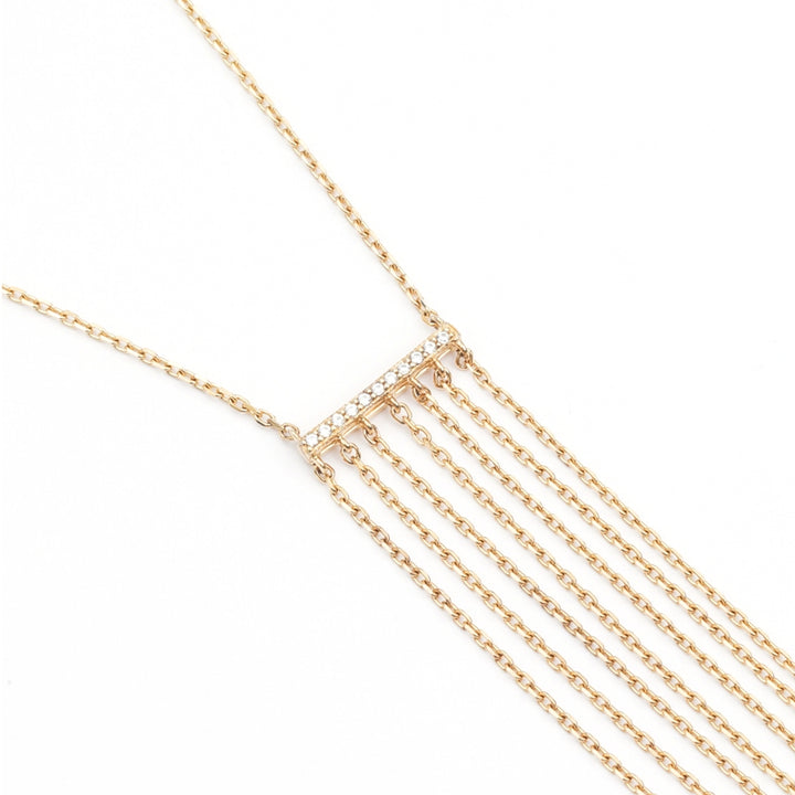 Dainty Fringe Necklace - ARTE Madrid