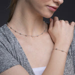 Silver Chain Style Necklace (2 colors)