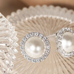 Lollipop ‘Halo’ Pearl Earrings
