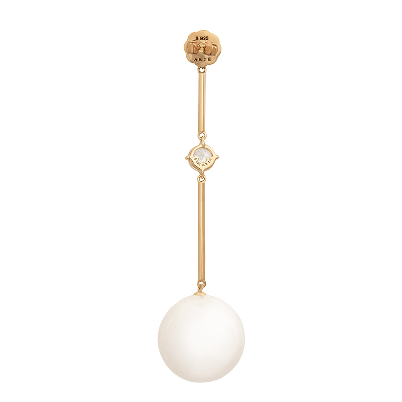 Lollipop ‘Luster’ Pearl Earrings - ARTE Madrid