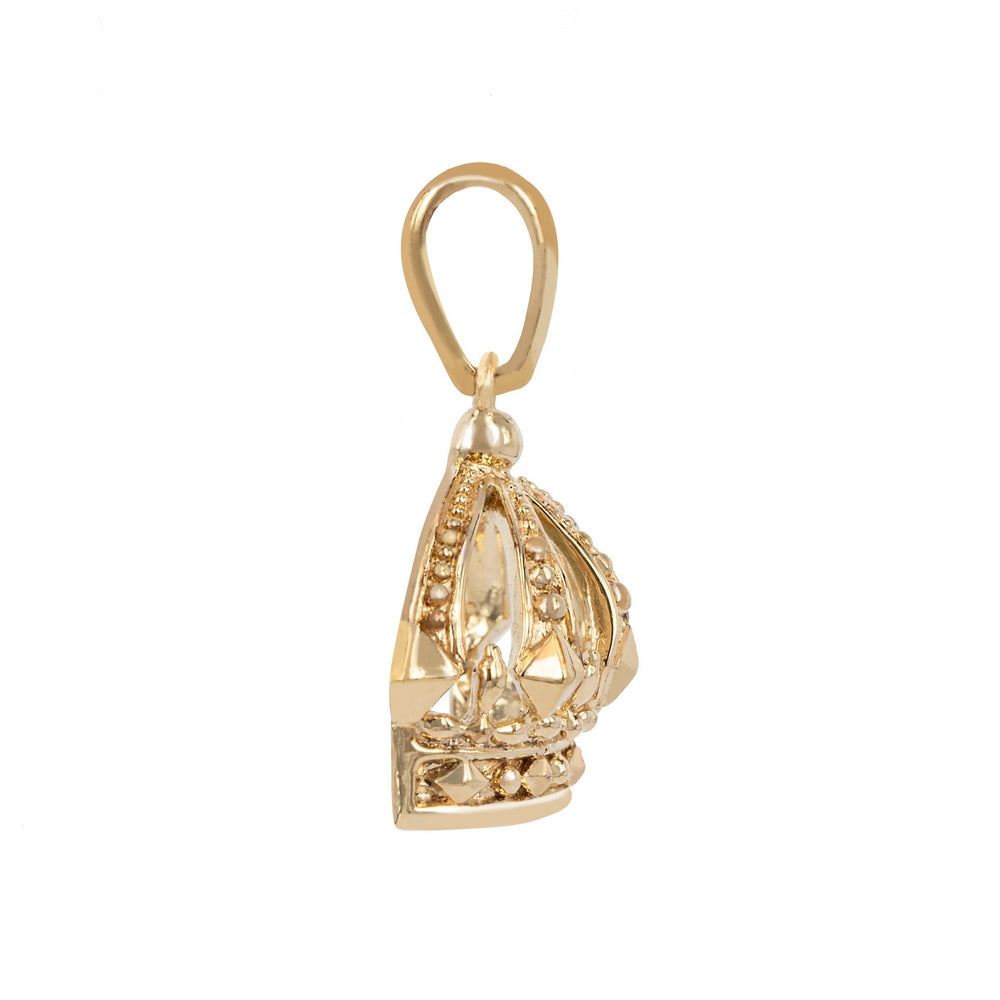 A to Z Small Crown Necklace - ARTE Madrid