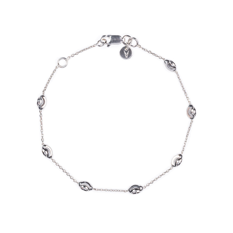 Silver Chain Style Bracelet - ARTE Madrid