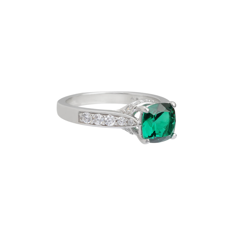 New Solitaire Cushion Series Ring (3 colors)