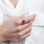 New Solitaire Cushion Series Ring (3 colors)