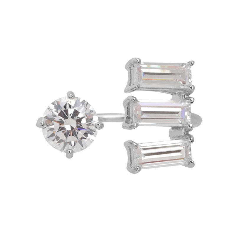 Carnival Festa F Ring (Silver/ Rose Gold) - ARTĒ Madrid